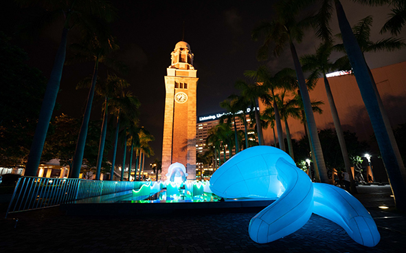 Interactive Lighting Installation - Magic Behind the Moon