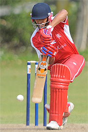 The gear of a batsman