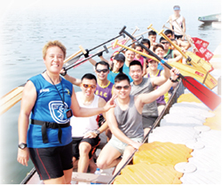 The teammates of HKCDBC