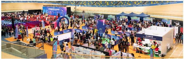 十五运会全城狂热 社区全情投入