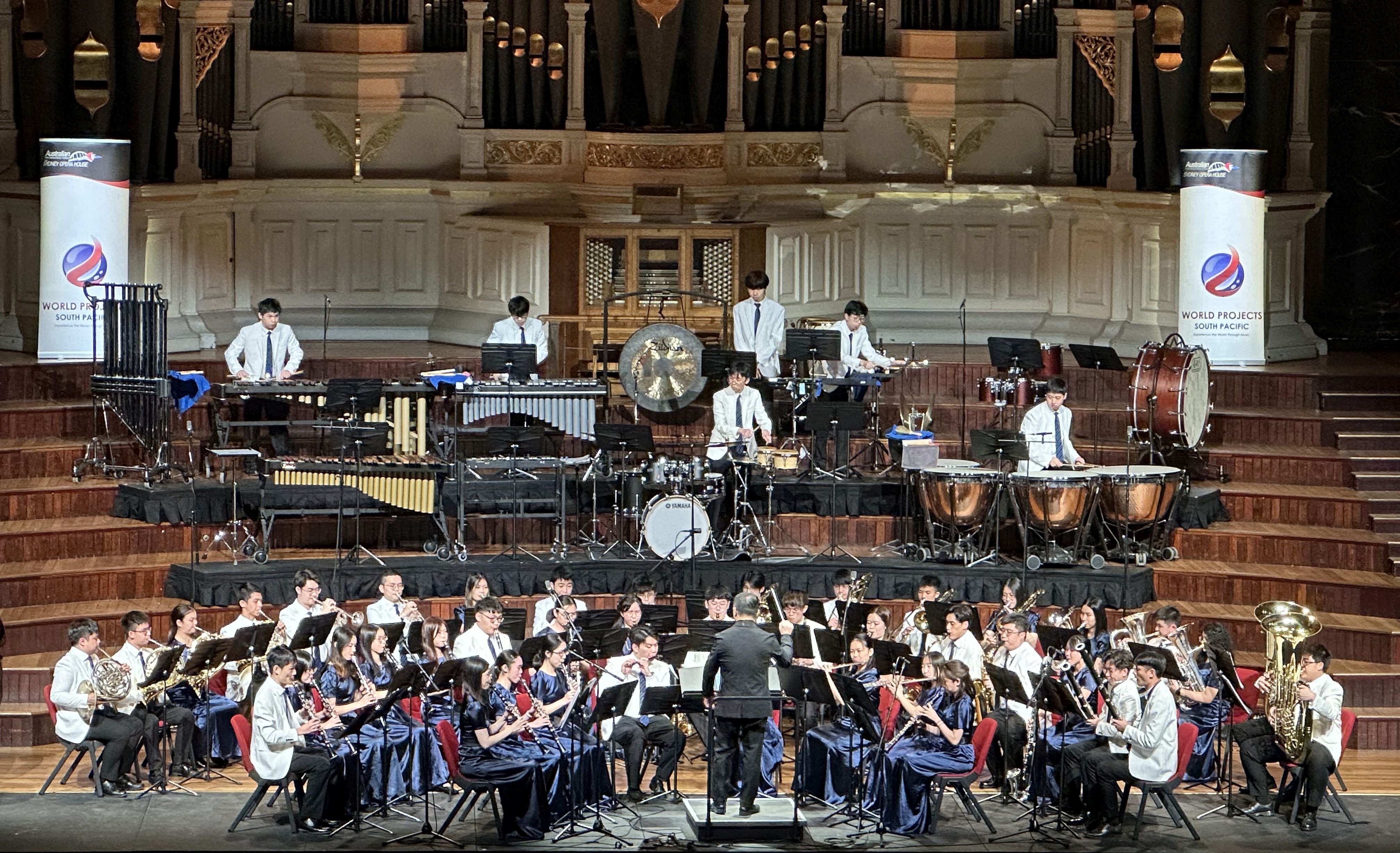 香港青年管乐团于悉尼「2025澳洲国际音乐节」勇夺金奖